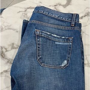 Mens prada jeans wide leg
